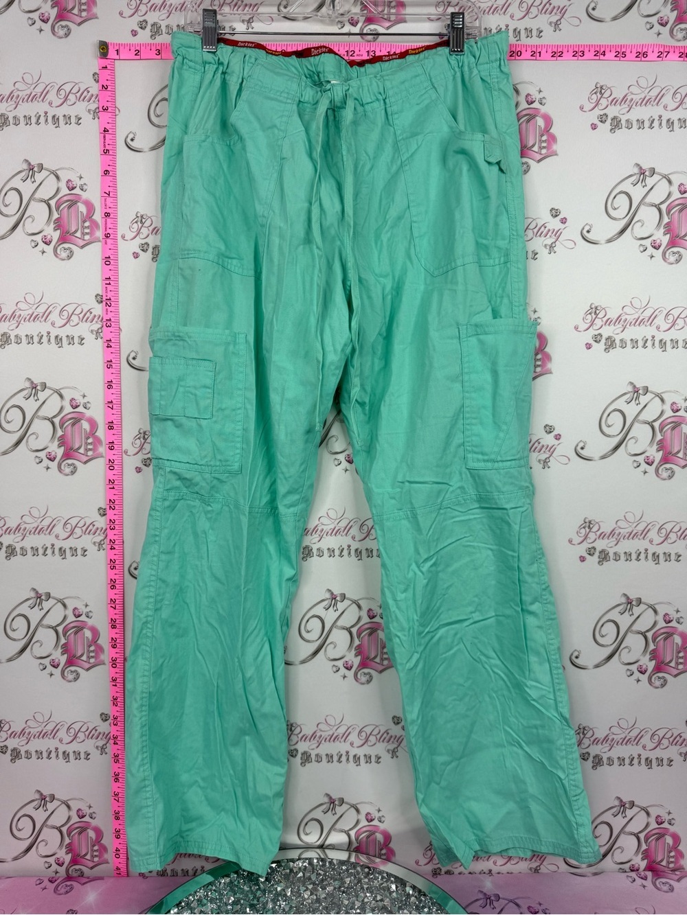 Dickies scrubs cargo pants blue Mint Green Cargo Track Pants
